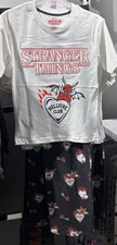 Stranger  Things Hellfire Club Pyjamas Set UK Size 4-20 2XS-XL