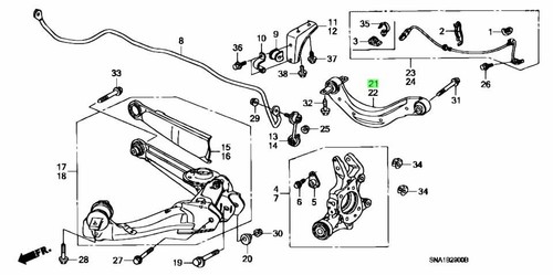 Oem honda arm comp - oem,