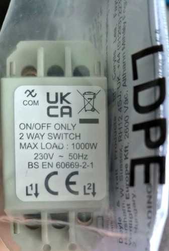 Varilight mh0 way push - mh0, 2-way