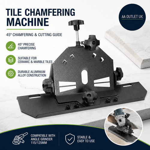 Tile chamfering machine - tile,