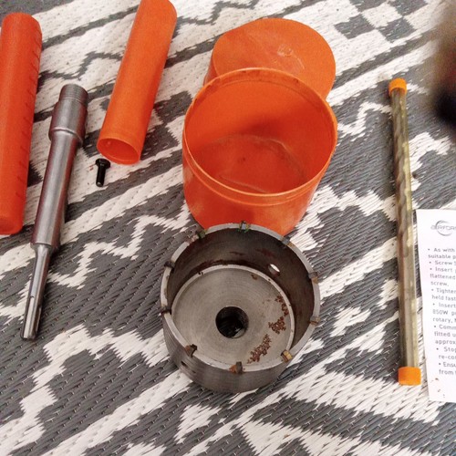 Tct core drills 150mm - tct, 30-150mm