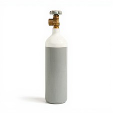 Oxygen Gas Bottle Pressured At