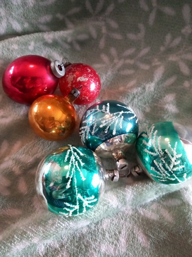 Vintage glass christmas - 6, tree