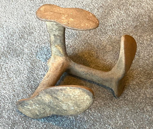 Vintage cast iron shoe - iron, 3
