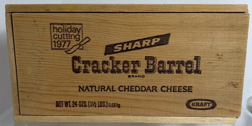 Vintage 1977 cracker barrel - vintage,