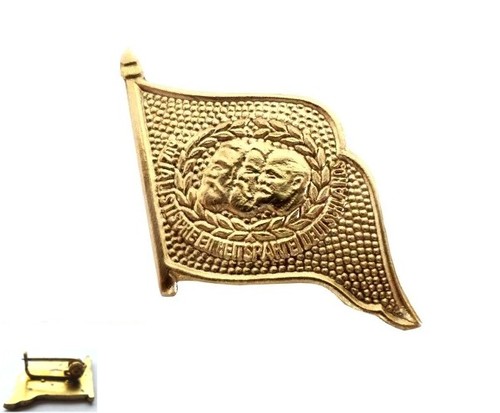 Ddr sed party badge karl - ddr,
