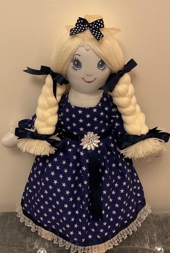 Inch rag doll - rag, made