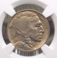 1927 "P" Indian Head BUFFALO