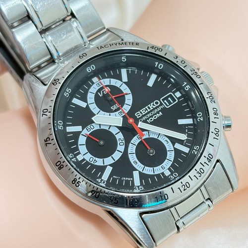 Seiko chronograph 100m men - seiko,