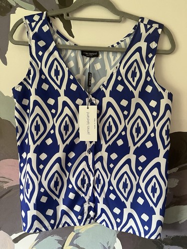 James lakeland blue white - james,