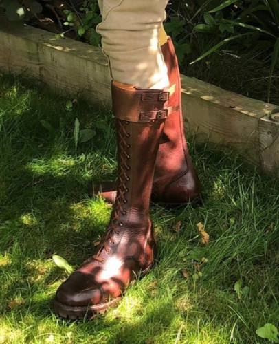 Men knee high - knee-high, riding