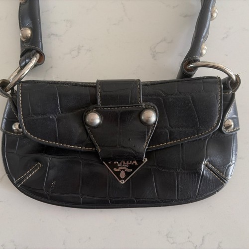 Authentic prada black mini - prada,