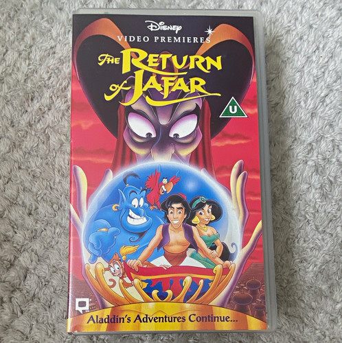 Disney the return jafar - disney, vhs