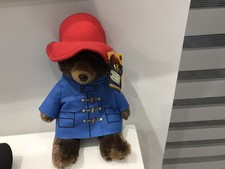 New With Tags Paddington Bear 14in Plush/Soft Toy
