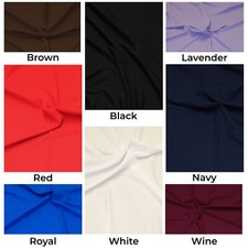 Bio Stretch Fabric 100% Polyester Material for Suits Jackets & Trousers 147cm W