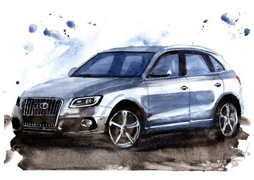Painting audi q5 - aa,