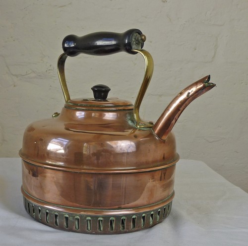 Vintage economic copper kettle - vintage,