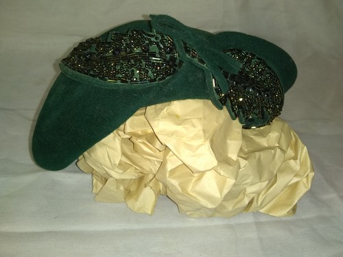 Vintage 1950s ladies green - vintage,