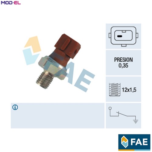 Oil pressure switch 12410 - oil,