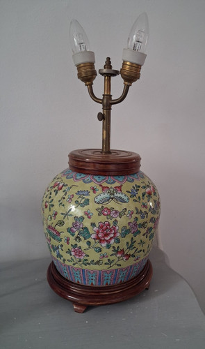 Vintage chinese yellow ground - vintage,