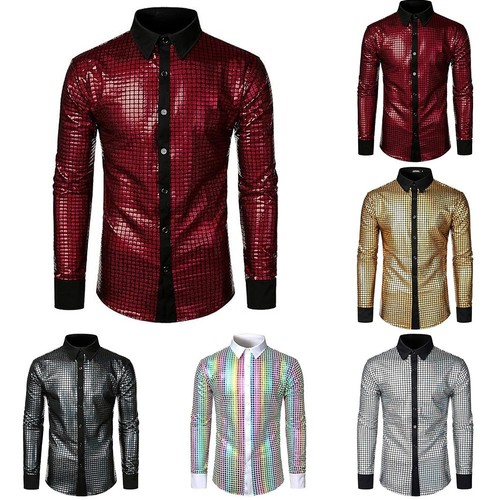 New mens sequins - new, glitter