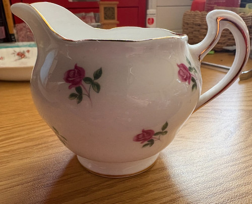Colclough bone china creamer/