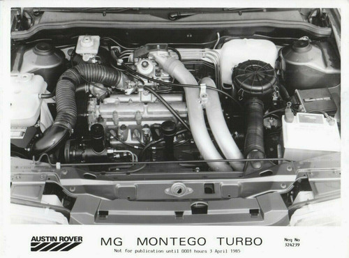 Montego turbo engine - mg,
