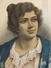 Antique /Vintage Italian Oil