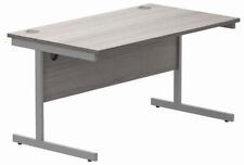 Ashvale Lytham Rectangular Office Desk 1200 x 800 , 1400 x 800