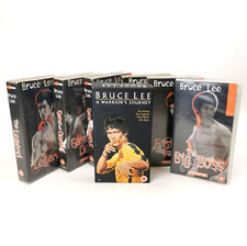 7x Bruce Lee VHS Video Tapes