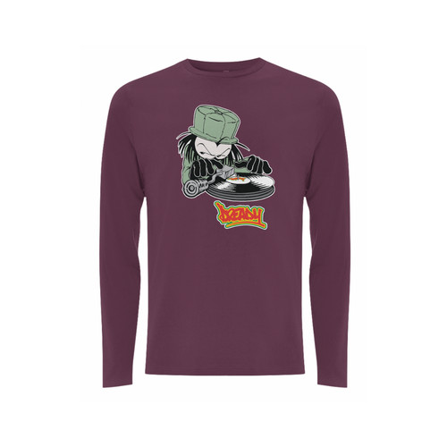 Dready front print - front, long