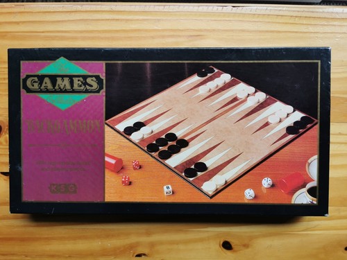 Vintage backgammon set - backgammon, set,