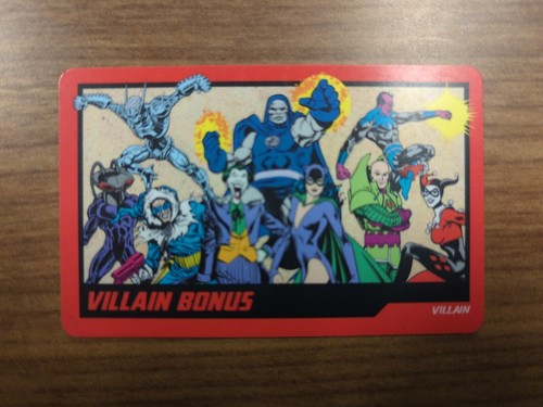 Arcade villain bonus - arcade,