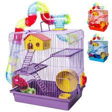 Hamster Cage with Tubes &