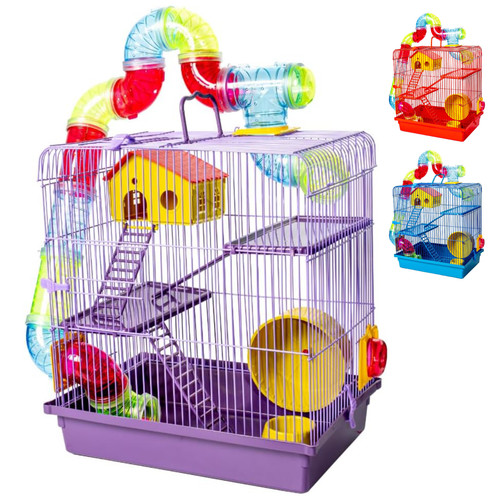 Hamster cage with tubes - hamster, &