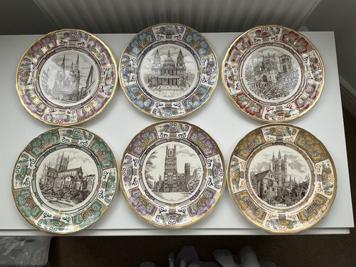 Set six christmas plates - of,