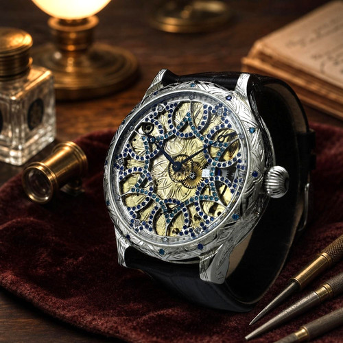 Vintage men swiss watch hand - vintage,