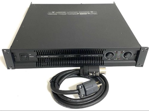 Qsc pl380 power amplifier - pl380,