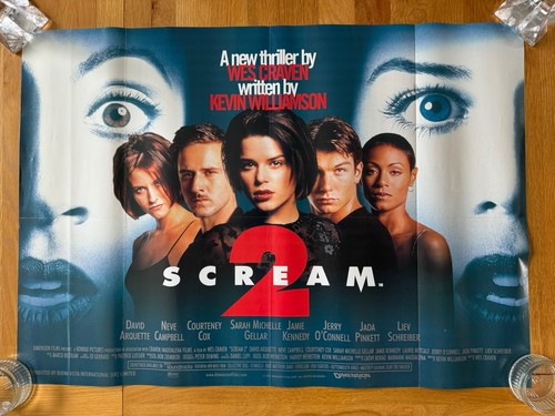 Scream 1997 original quad - 2, uk