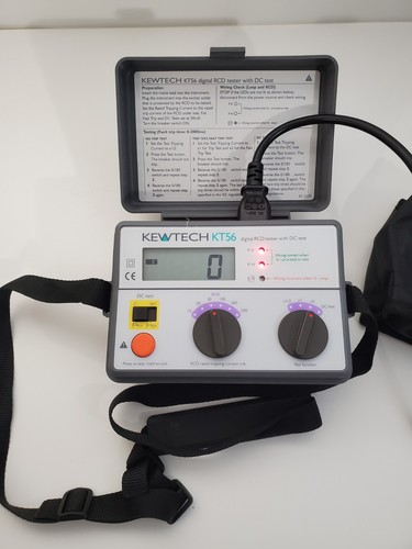 Kewtech kt56 digital rcd - kewtech,