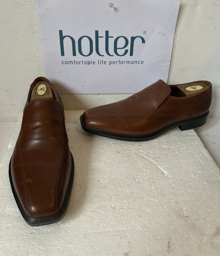 Hotter leather loafer shoes - loafer,