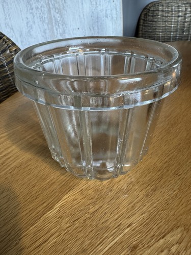 Vintage glass jelly - jelly, mould