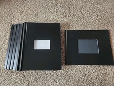 Black UNIBIND STEELBOOK BOOKS 6pc Plus 1