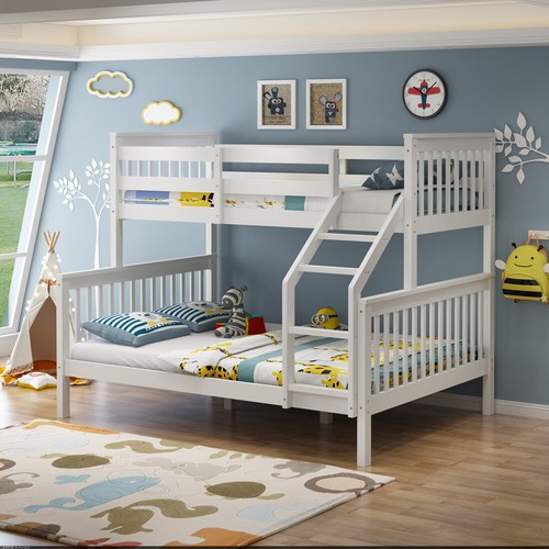 Noah white wooden triple - noah,