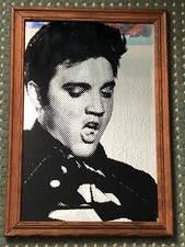 Vintage Elvis Presley Mirror