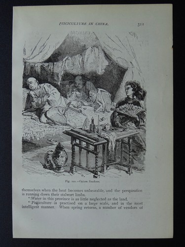 China chinese opium - china, smokers