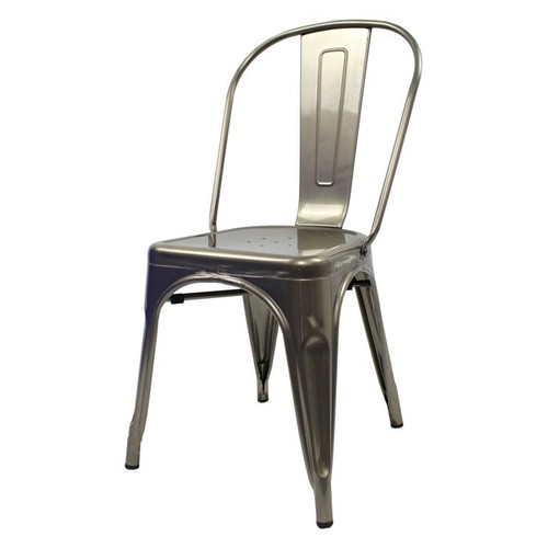 Tolix style side chair - tolix,