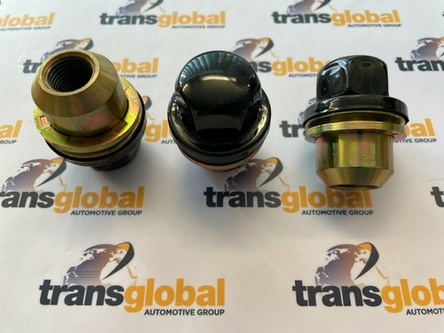 Black gloss alloy - gloss, nuts