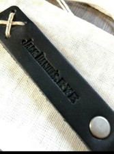 Official Jack Daniels Rye Leather Strap Collectors Keyring