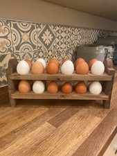 Personalised Egg Holder Rustic